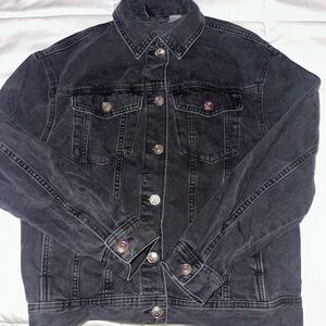 H&M Black Denim Jacket
